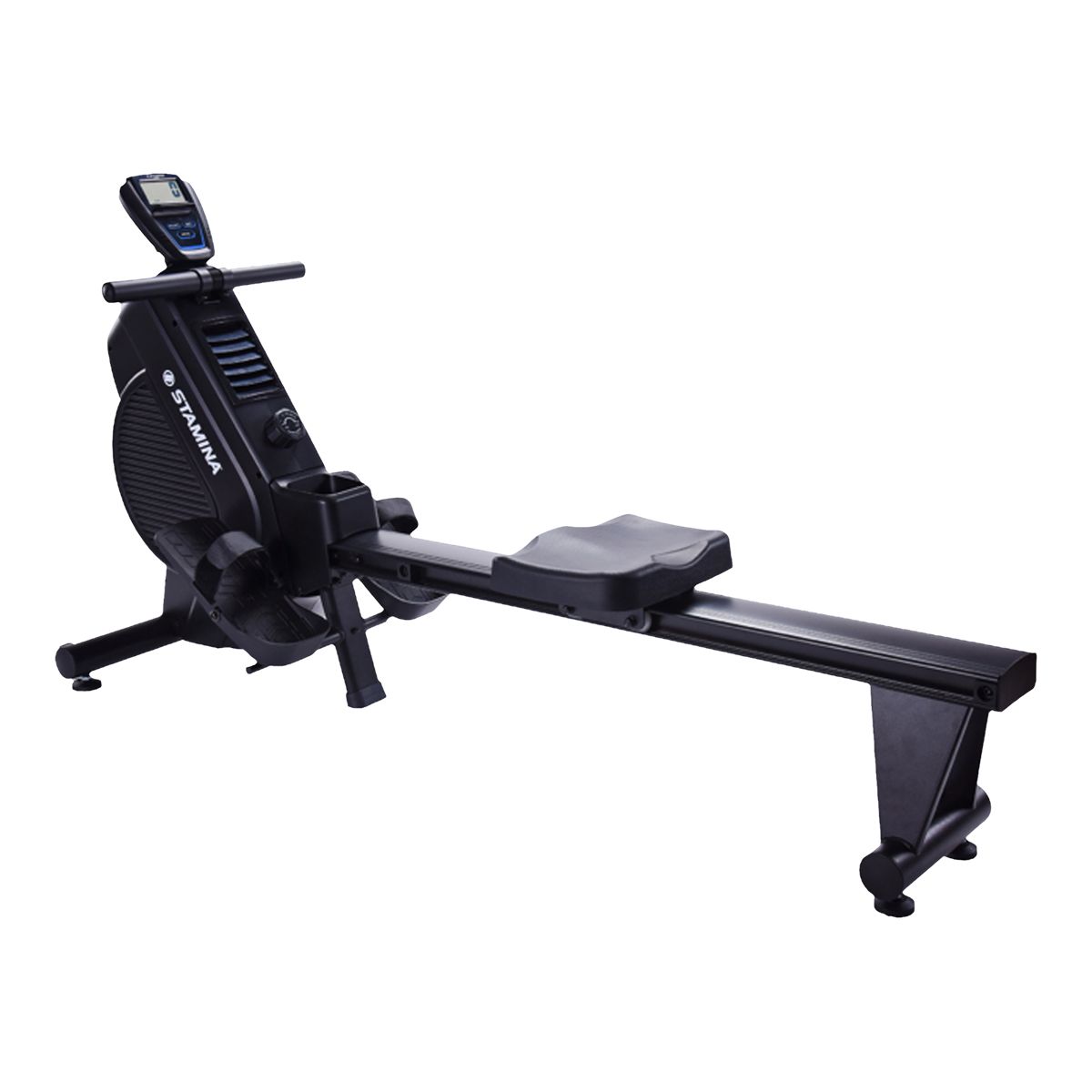 Stamina Magnetic Rower Back_Angled_Left