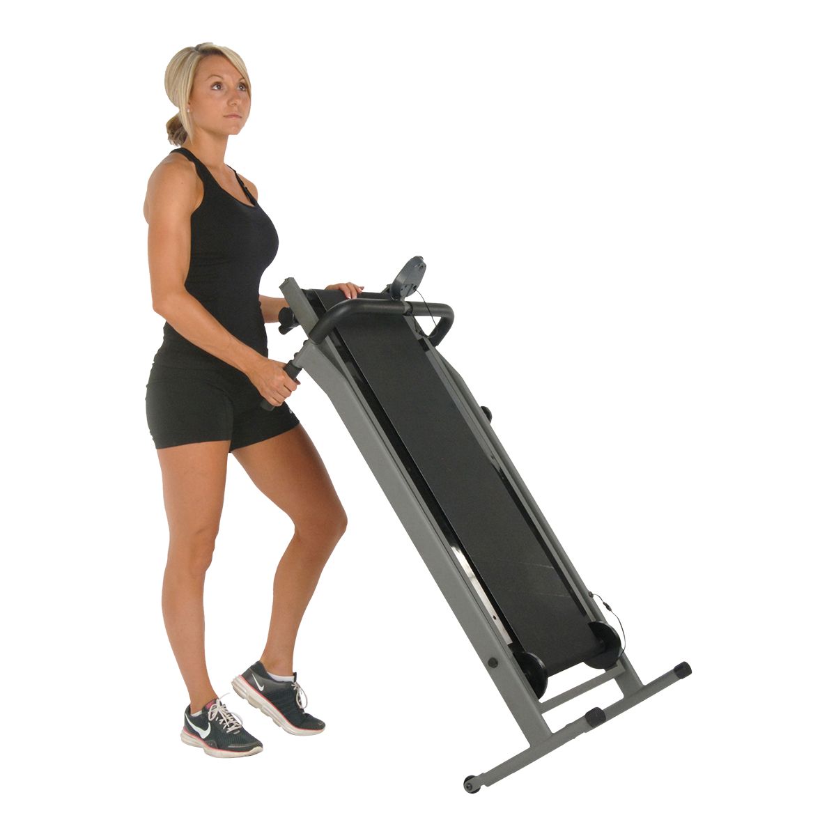 Stamina Inmotion T900 Manual Treadmill Front_Angled_Right