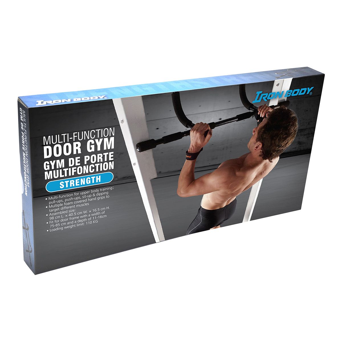 Image of Iron Body Fitness Door Gym - Pull-Up / Chin Up Bar