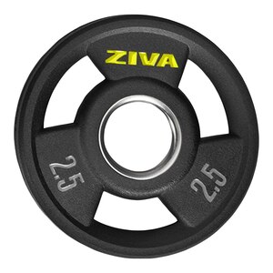 Ziva Performance Rubber Grip Weight Disc, Weight, Home Gym