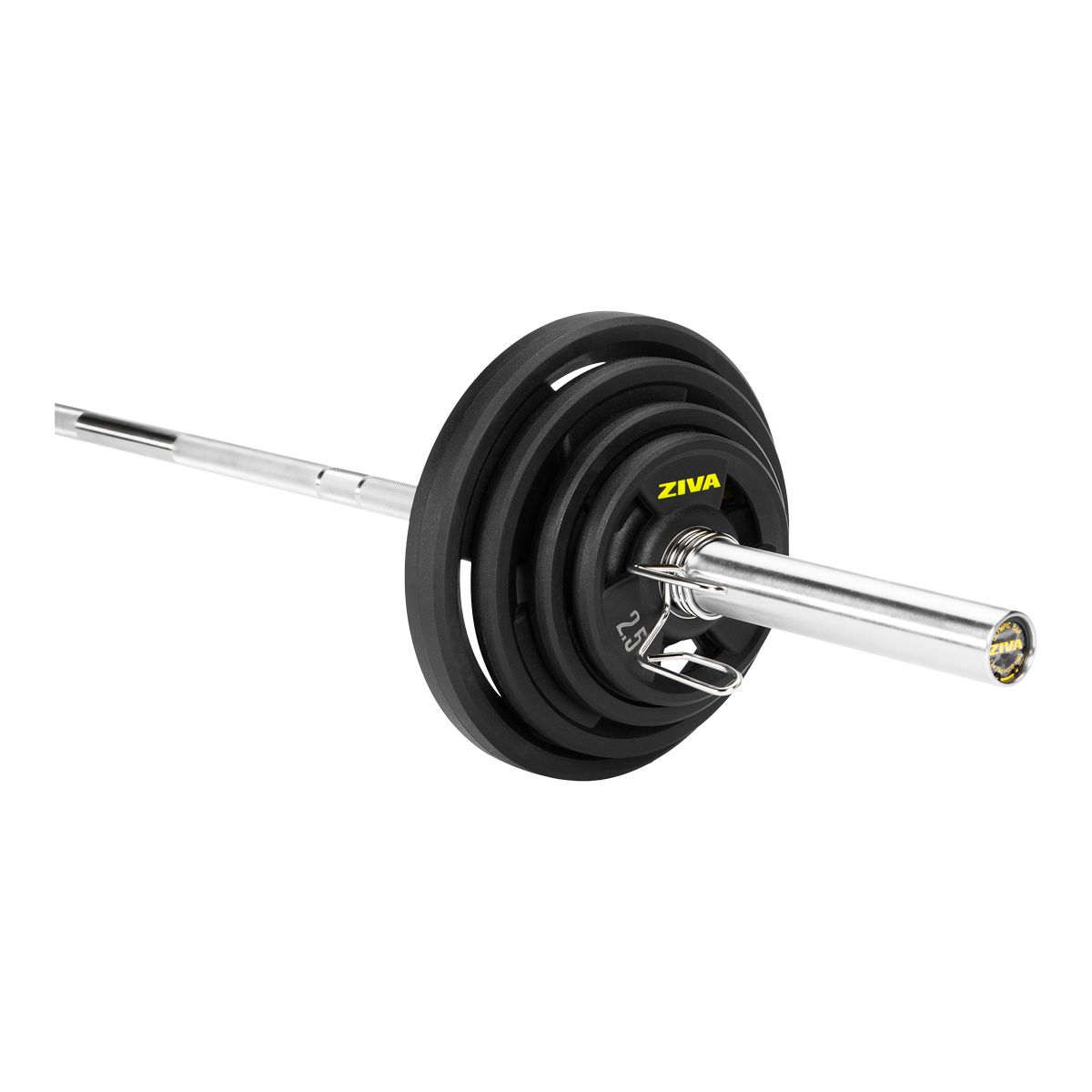 Ziva Performance Rubber Grip Weight Disc, Weight, Home Gym