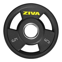 Ziva Performance Rubber Grip Weight Disc, Weight, Home Gym