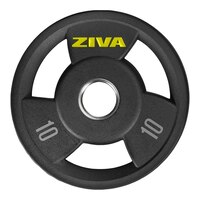 Ziva Performance Rubber Grip Weight Disc, Weight, Home Gym