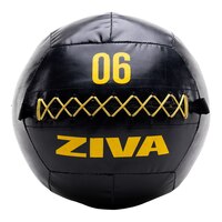 Ziva Performance 6 lb Wall Ball, Weight, Home Gym Front_Flat