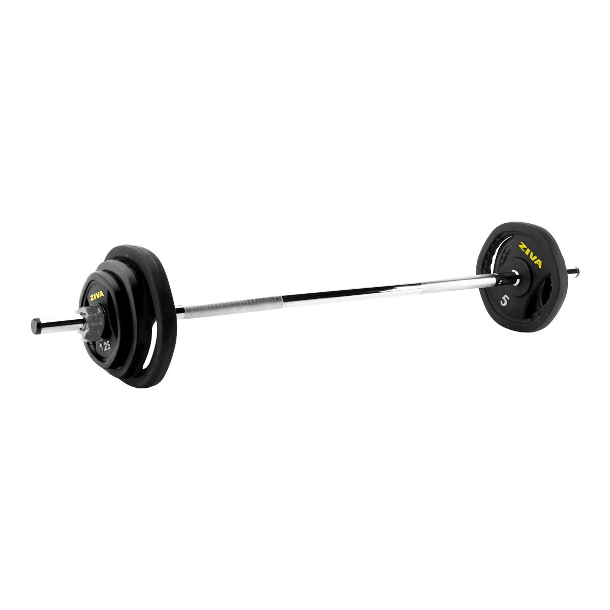Image of Ziva Perfromance 5' Chrome Barbell Weight Home Gym