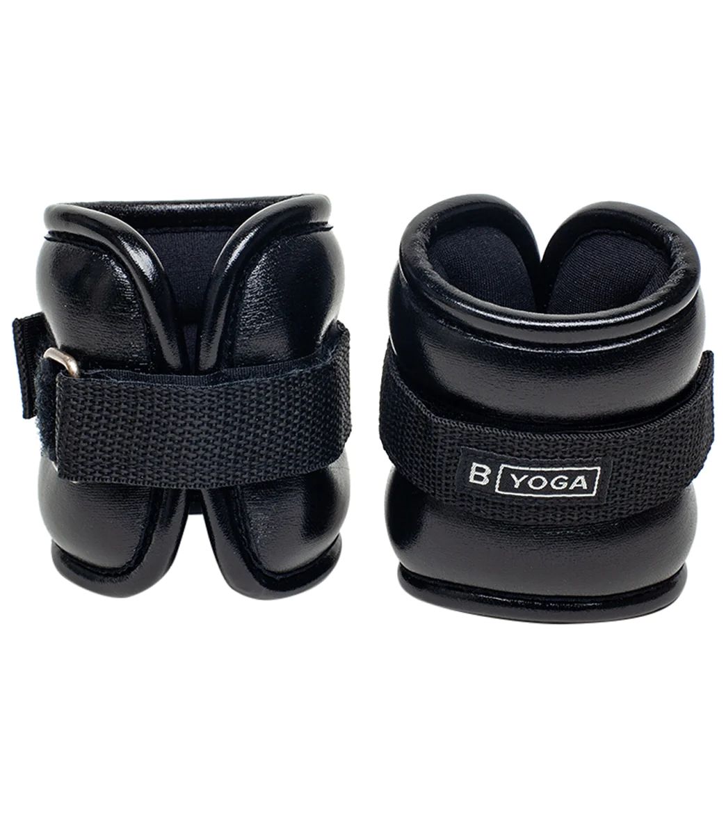 B Yoga The Tone 2 lb Wrist and Ankle Weights, Pair, Home Gym