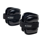 B Yoga The Tone 2 lb Wrist and Ankle Weights, Pair, Home Gym Front_Three_Fourths_Angled_Left