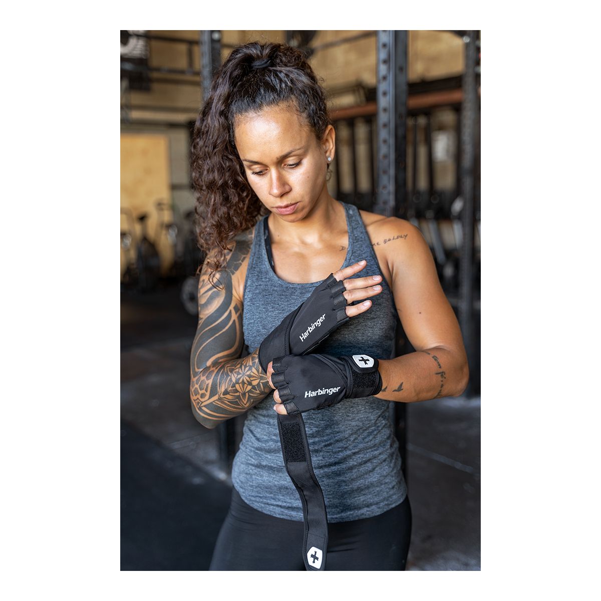 Harbinger Pro Wrist wrap Gloves 2.0