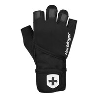 Harbinger Pro Wrist wrap Gloves 2.0 Back_Flat