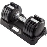 Evoke 10-50lbs Adjustable Dumbbell Front_Angled_Left