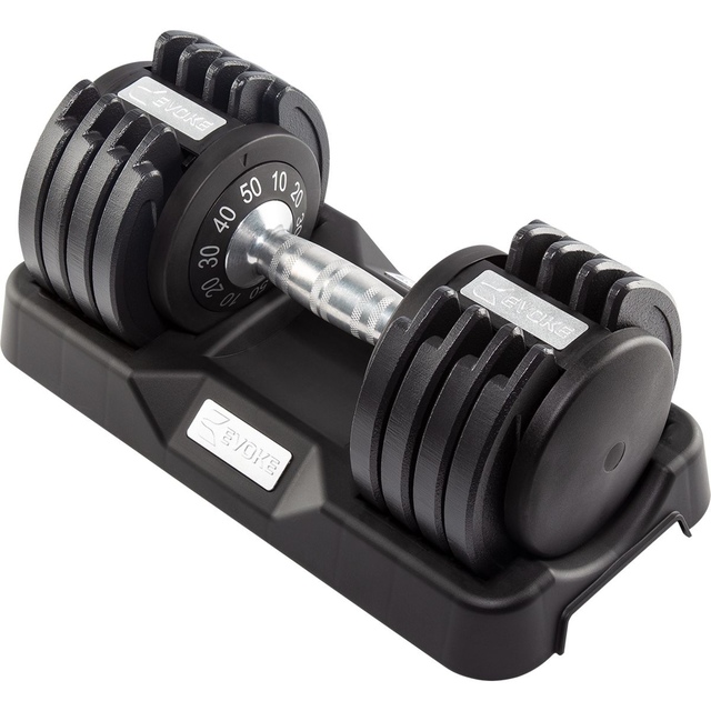 Evoke 10-50lbs Adjustable Dumbbell
