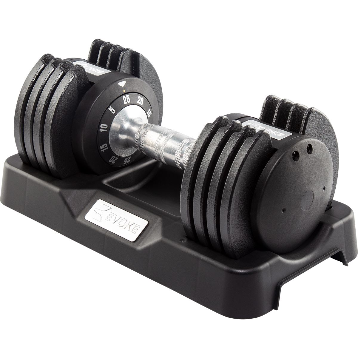 Evoke 5-25lbs Adjustable Dumbbell