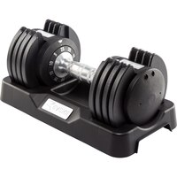 Evoke 5-25lbs Adjustable Dumbbell Front_Angled_Left