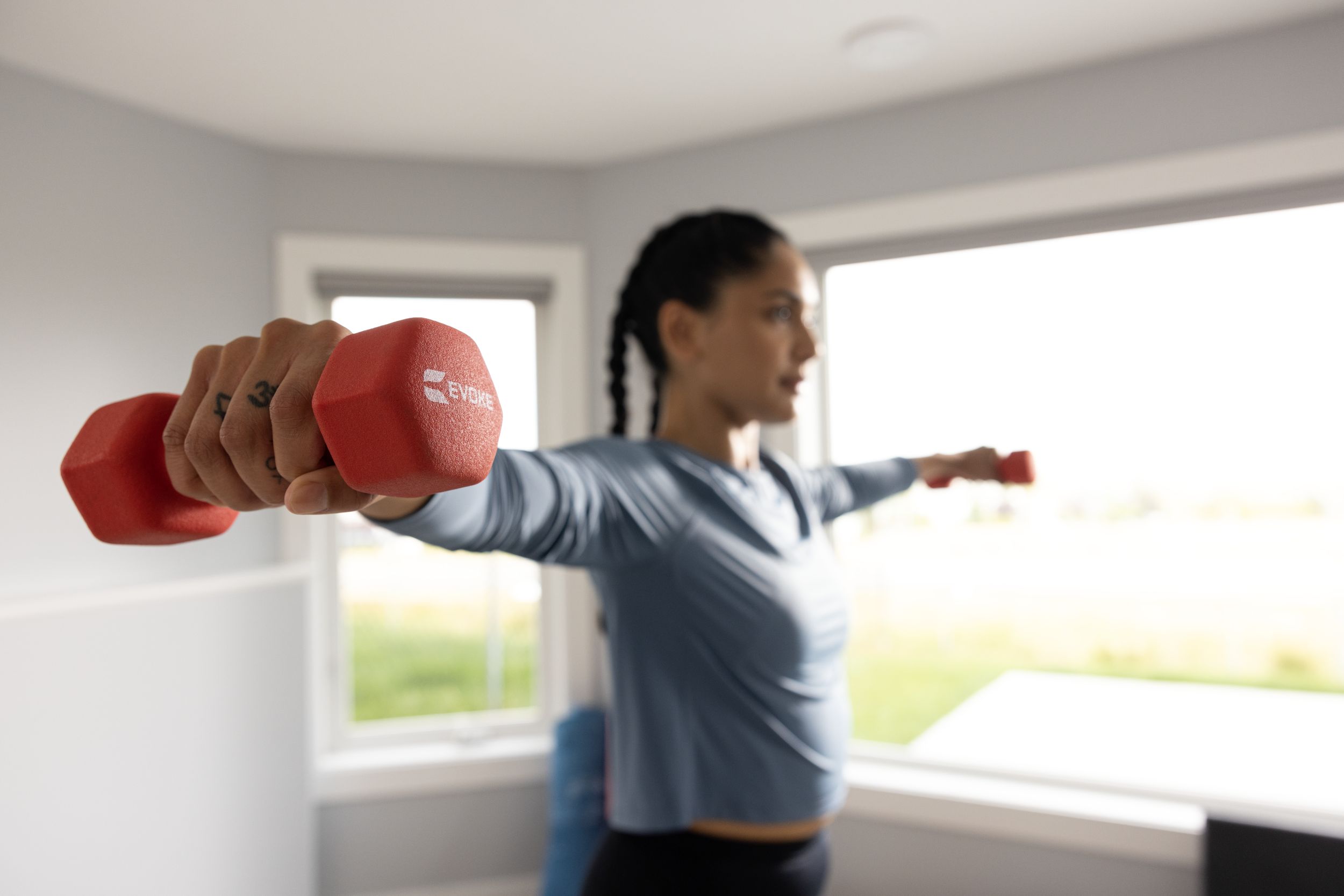 Evoke 5lbs Neoprene Dumbbell