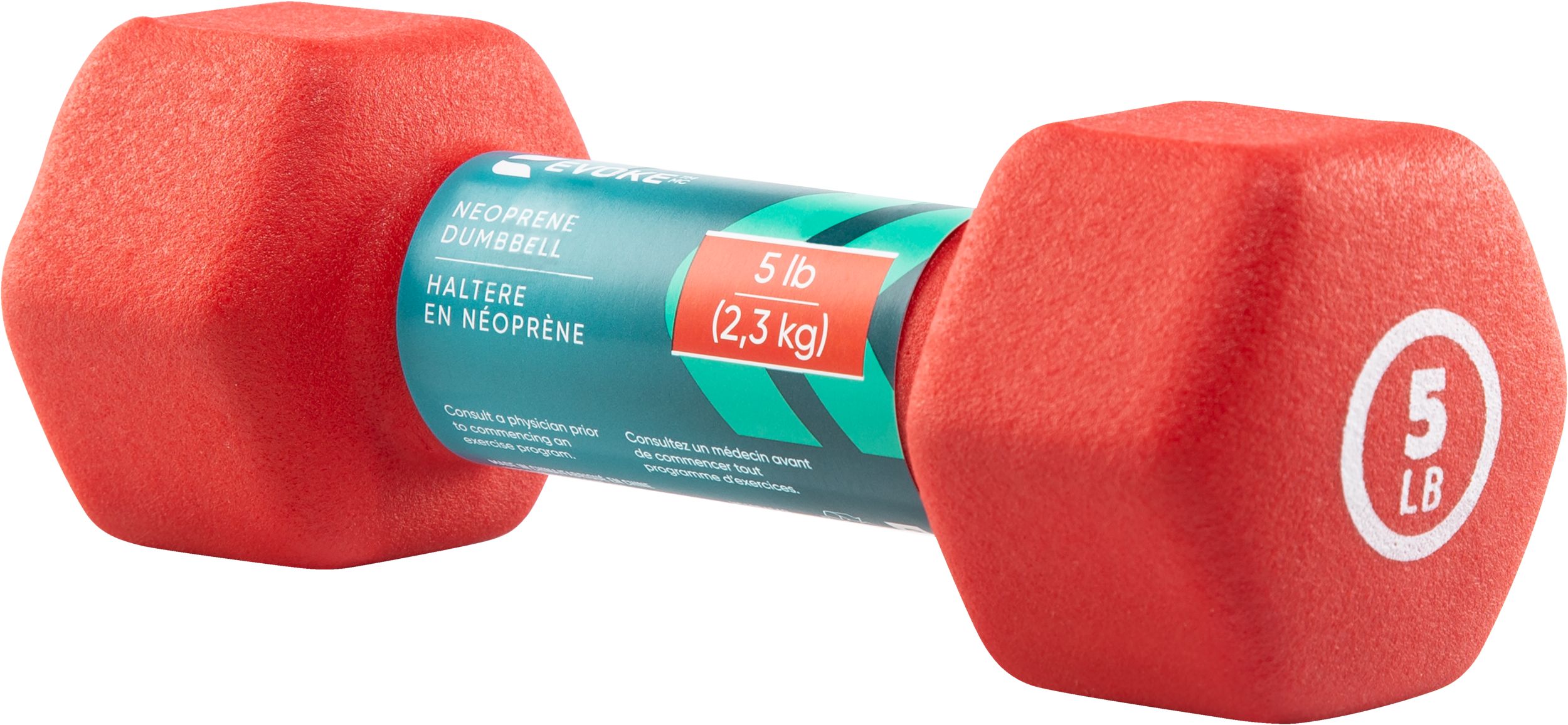 Evoke 5lbs Neoprene Dumbbell