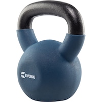 Evoke 30lbs Neoprene Kettlebell Front_Angled_Left