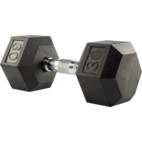 Evoke 50 lb Rubber Hex Dumbbell Weight Home Gym SportChek