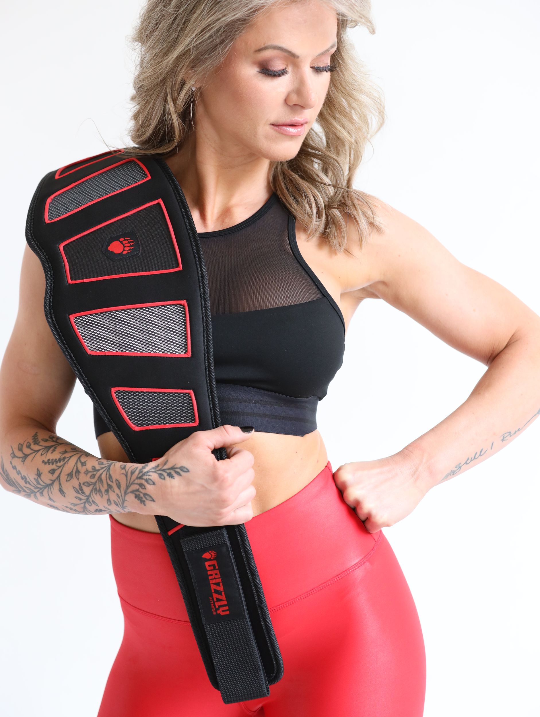 Grizzly Fitness 7 Inch Soflex Back Panel Training Belt