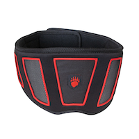Grizzly Fitness 7 Inch Soflex Back Panel Training Belt Front_Angled_Right