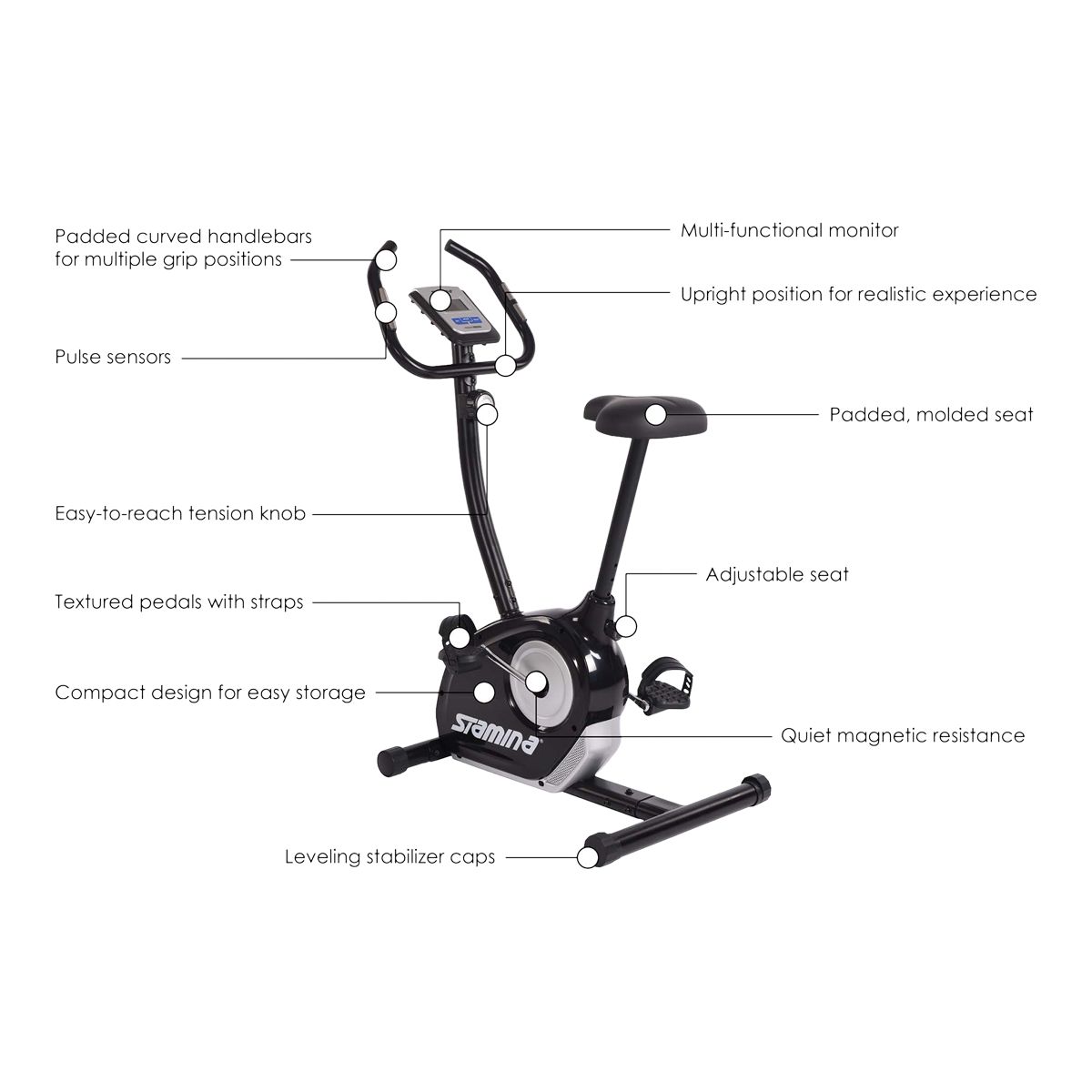 Stamina 1310 Upright Bike SportChek