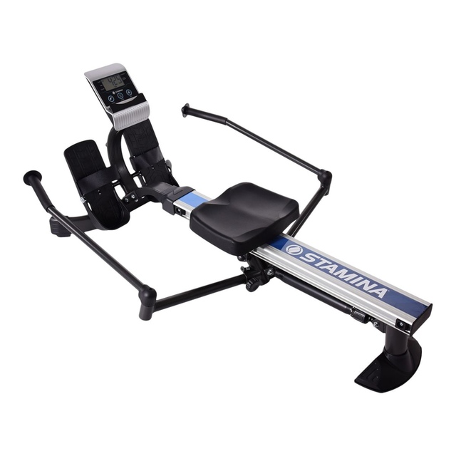 Stamina Body Trac Glider Rowing Machine Front_Angled_Left