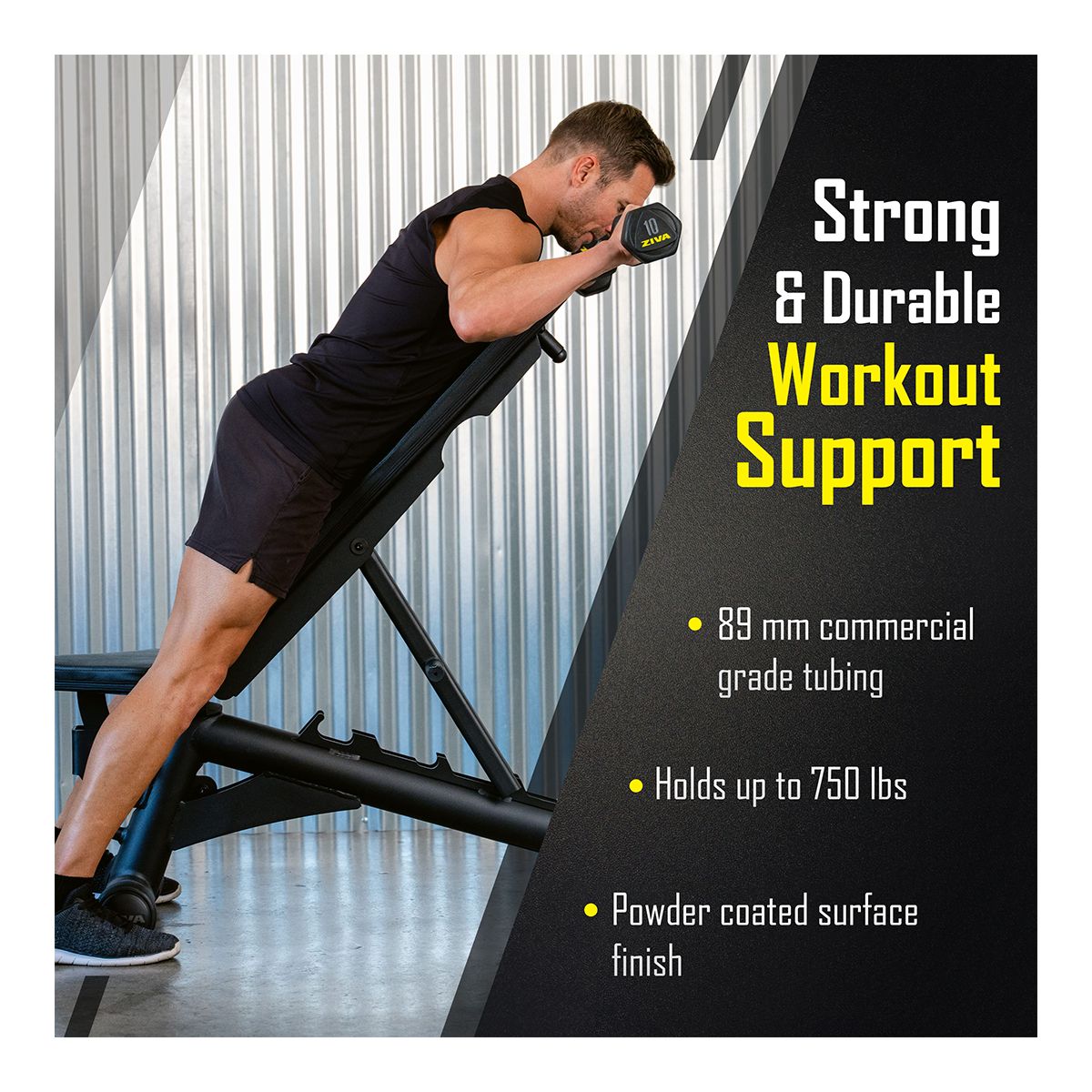 Ziva F-I-D Adjustable Bench