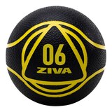 Ziva 6 lb Medicine Ball Front_Flat