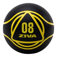 Ziva 8 lb Medicine Ball Front_Flat
