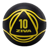Ziva 10 lb Medicine Ball Front_Flat