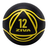Ziva 12 lb Medicine Ball Front_Flat