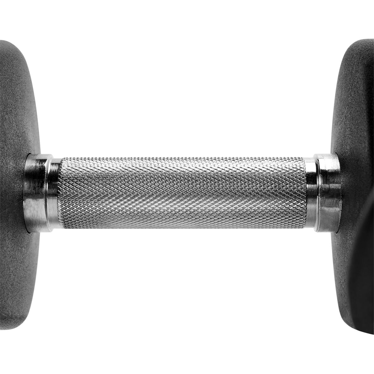 Ziva RPU 50 lb Hexagon Dumbbell Set CloseUp