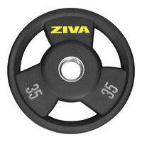 Ziva Performance Rubber Grip Weight Disc, Weight, Home Gym