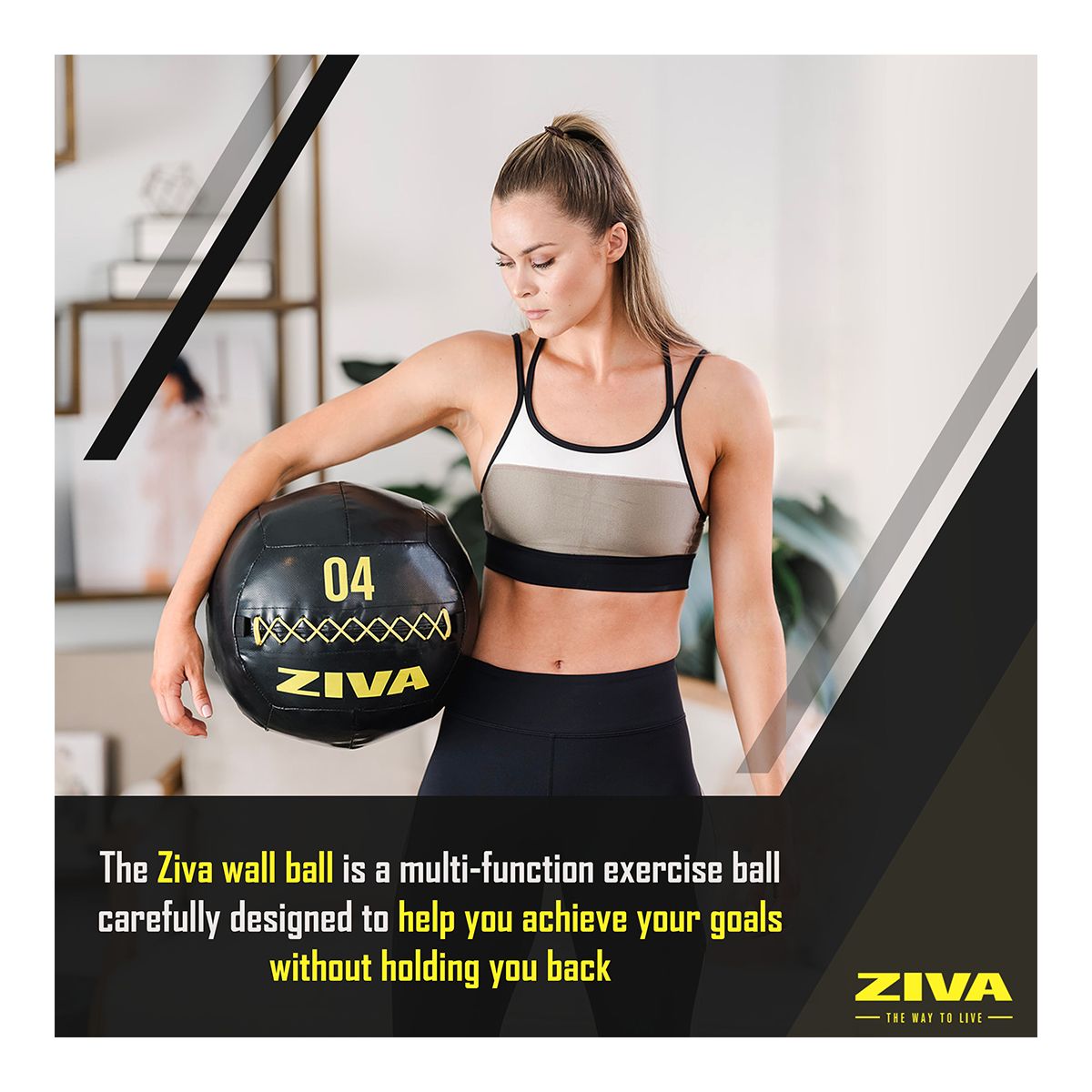 Ziva 16 lb Wall Ball
