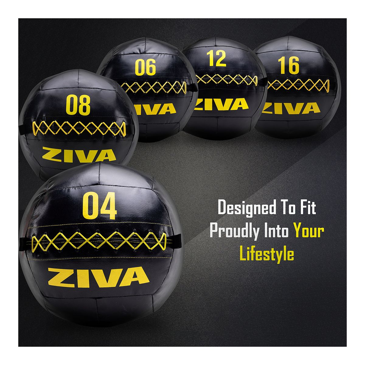 Ziva 16 lb Wall Ball