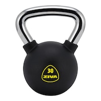 Ziva RPU 30 lb Kettlebell Front_Flat
