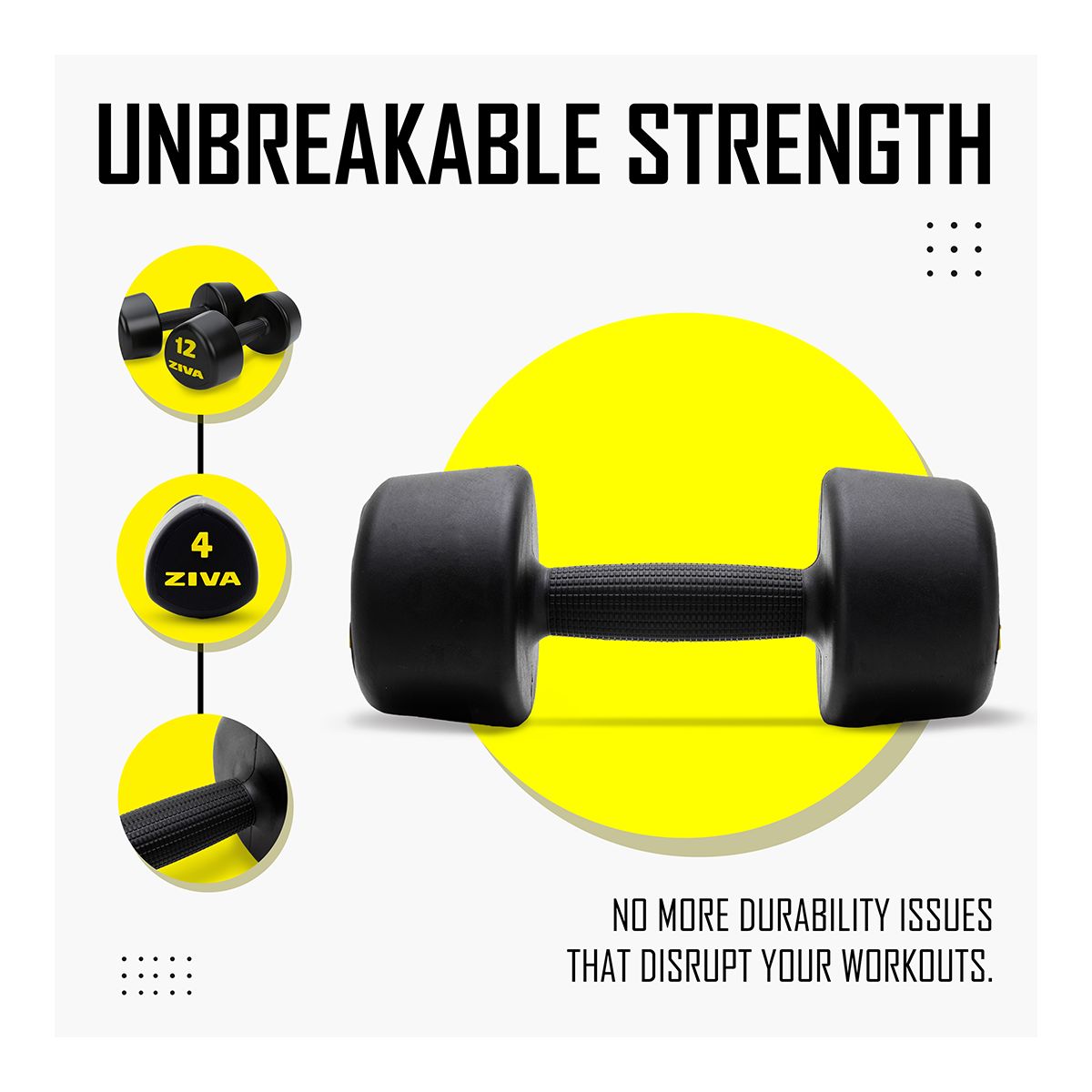 Ziva RPU 20 lb Tribell Dumbbell Set Composite_or_Mixed