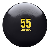 Ziva 55cm Anti-Burst Ball With Hand Pump Front_Flat