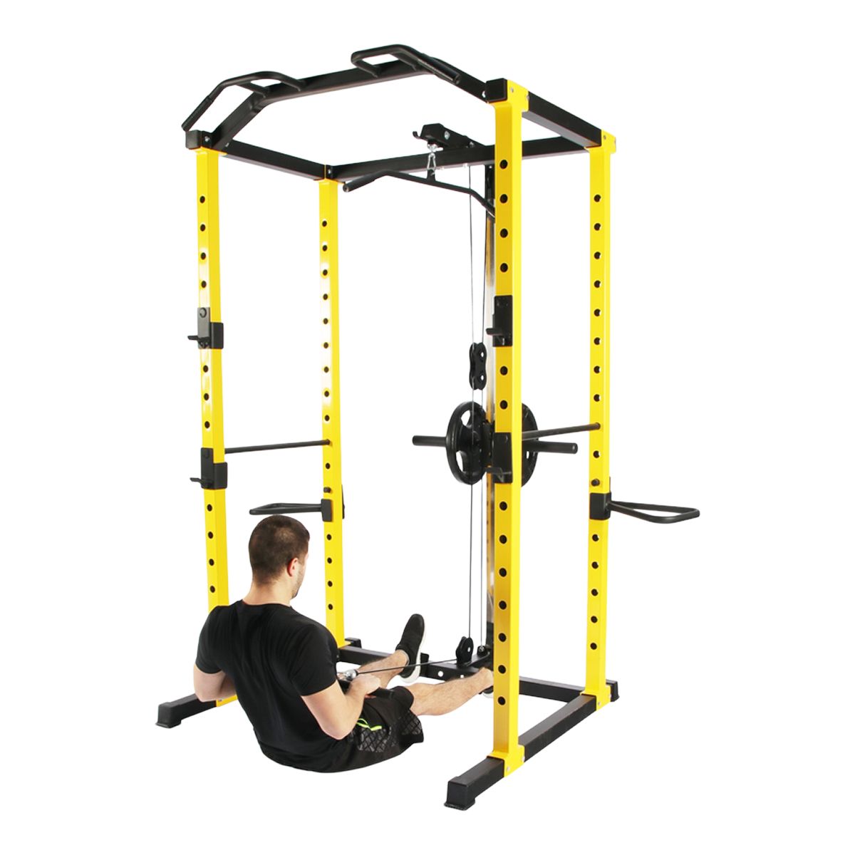 Gym Equipment Hulkfit Power Cage Review Title: HulkFit 1000-Pound