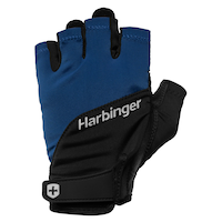 Harbinger Men's Training Grip 3.0 Wrist wrap Gloves Back_Flat