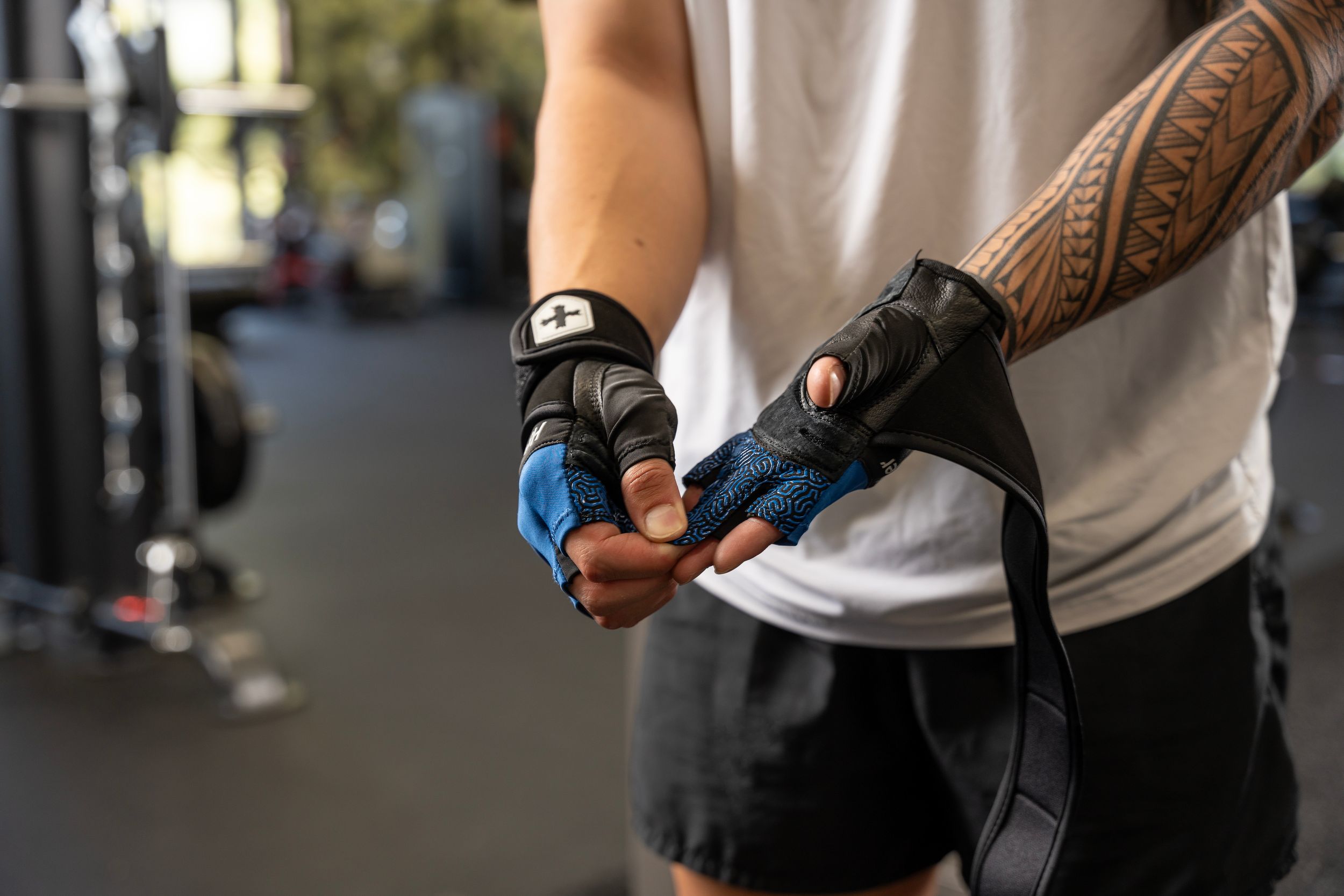 Harbinger Men's Training Grip 3.0 Wrist wrap Gloves