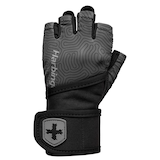 Harbinger Women's Pro 3.0 Wrist wrap Gloves Back_Flat