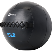 Evoke 10lbs Wall Ball Front_Three_Fourths_Angled_Left