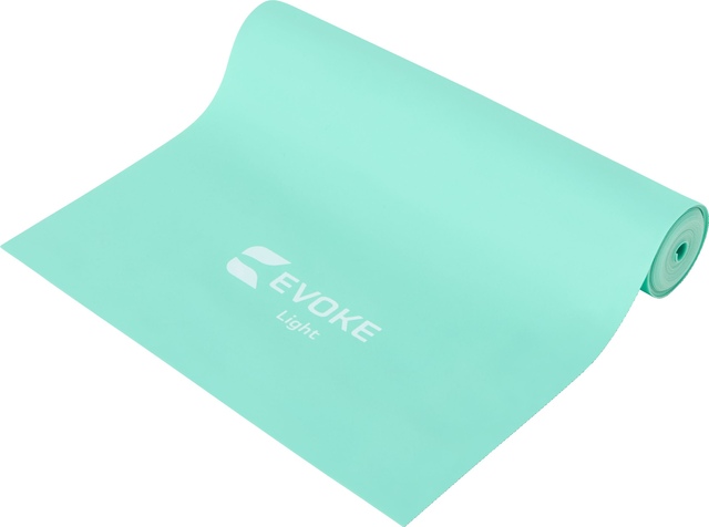 Evoke Mini Flat Resistance Band Light Front_Three_Fourths_Angled_Left