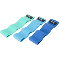 Evoke Mini Elastic Resistance Loop Multi Pack Front_Three_Fourths_Angled_Right