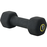 Evoke Neoprene Dumbbell 5 lbs Front_Three_Fourths_Angled_Left