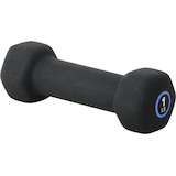 Evoke Neoprene Dumbbell 1 lbs Front_Three_Fourths_Angled_Left