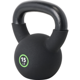 Evoke Neoprene Kettlebell 15 lbs Front_Three_Fourths_Angled_Left