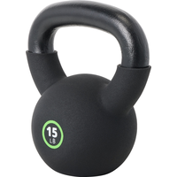Evoke Neoprene Kettlebell 15 lbs Front_Three_Fourths_Angled_Left