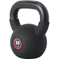 Evoke Neoprene Kettlebell 30 lbs Front_Three_Fourths_Angled_Left
