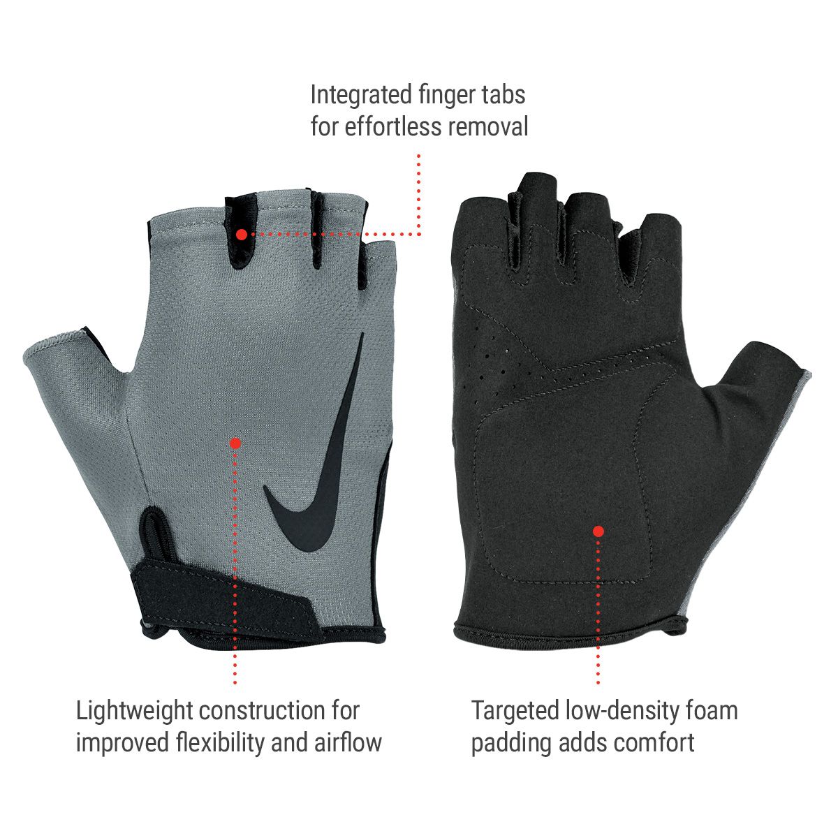 Nike Gym Essential Men's 2.0 Workout Gloves